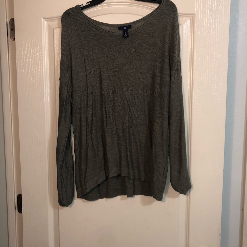 Green GAP sweater